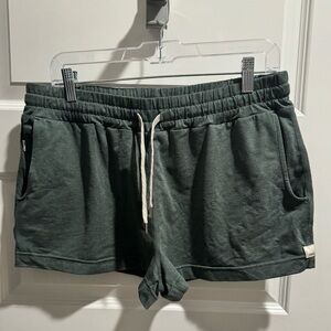 Women’s Vuori Halo Performance Short (DreamKnit) - Large (Green/Teal)